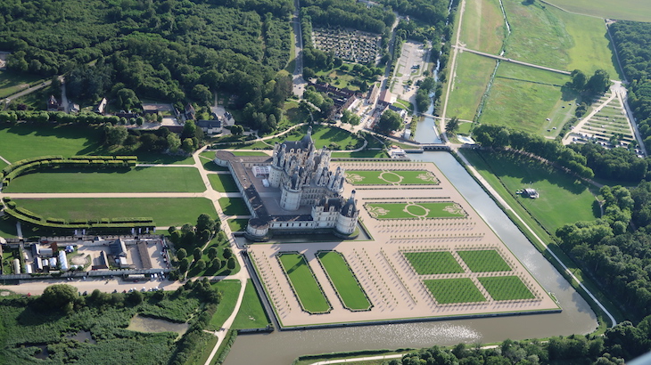 Château de Chambord - Voo com a Loisirs Loire Valley © Viaje Comigo