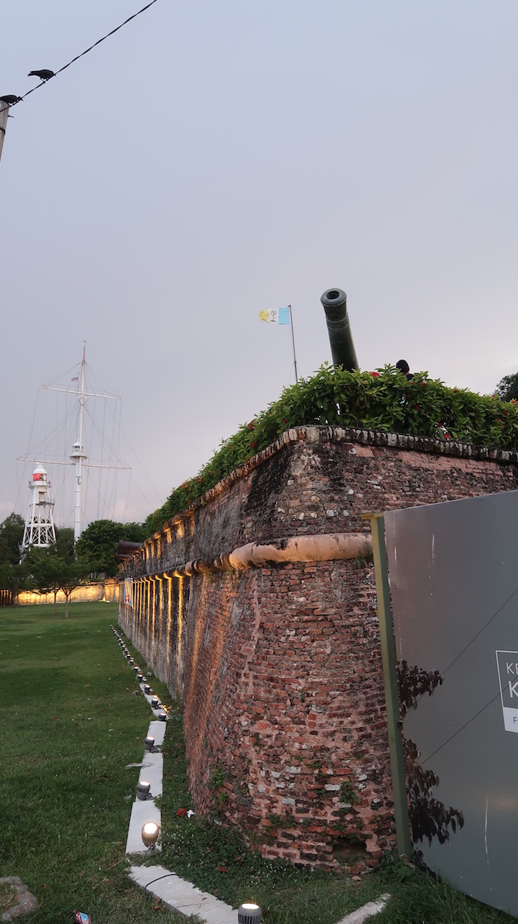 Forte Cornwallis, George Town, Penang, Malásia © Viaje Comigo
