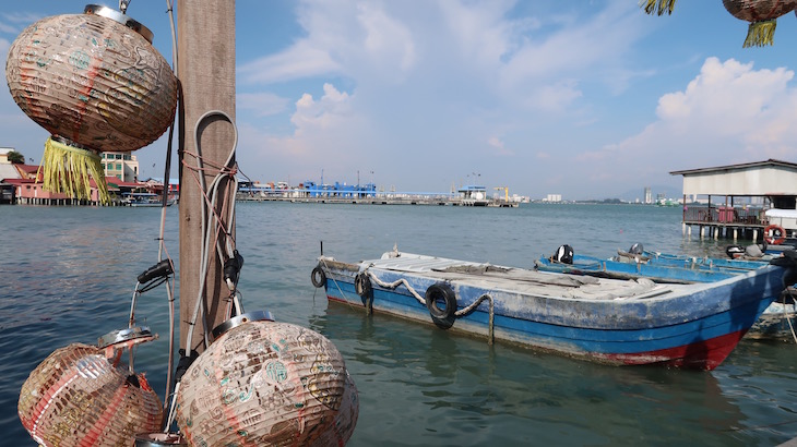 Porto de Chew Jetty - Penang - Malásia © Viaje Comigo