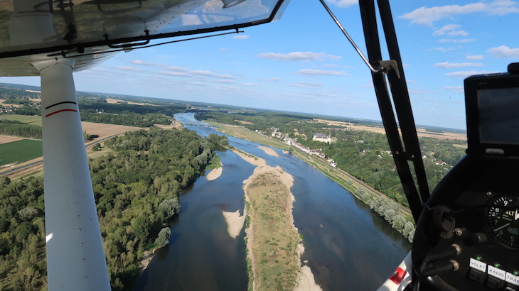 Voo com a Loisirs Loire Valley © Viaje Comigo