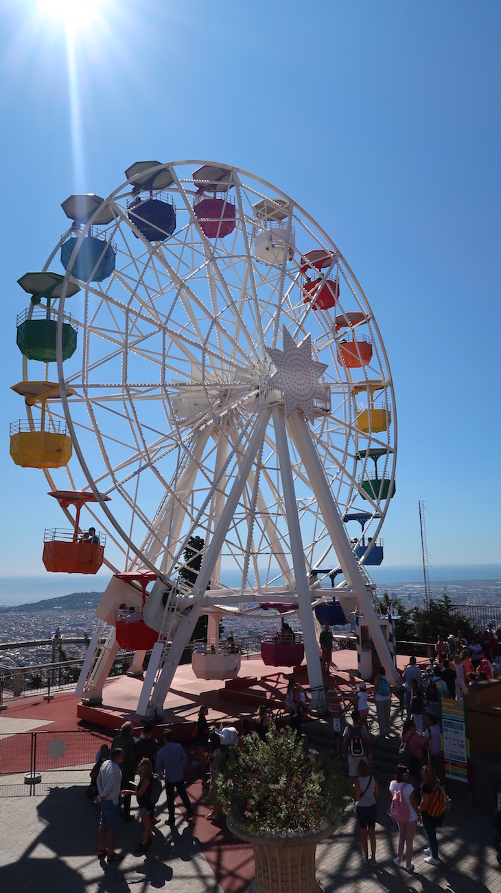 Roda gigante - Parque Tibidabo - Barcelona © Viaje Comigo