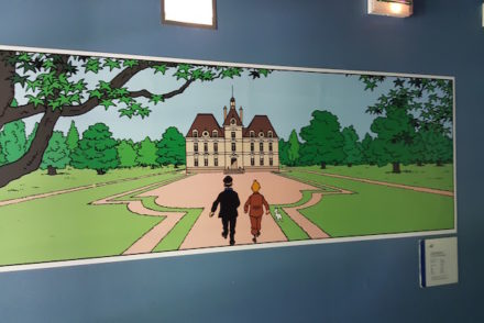 Tintin e o Château Cheverny - Vale do Loire - França © Viaje Comigo