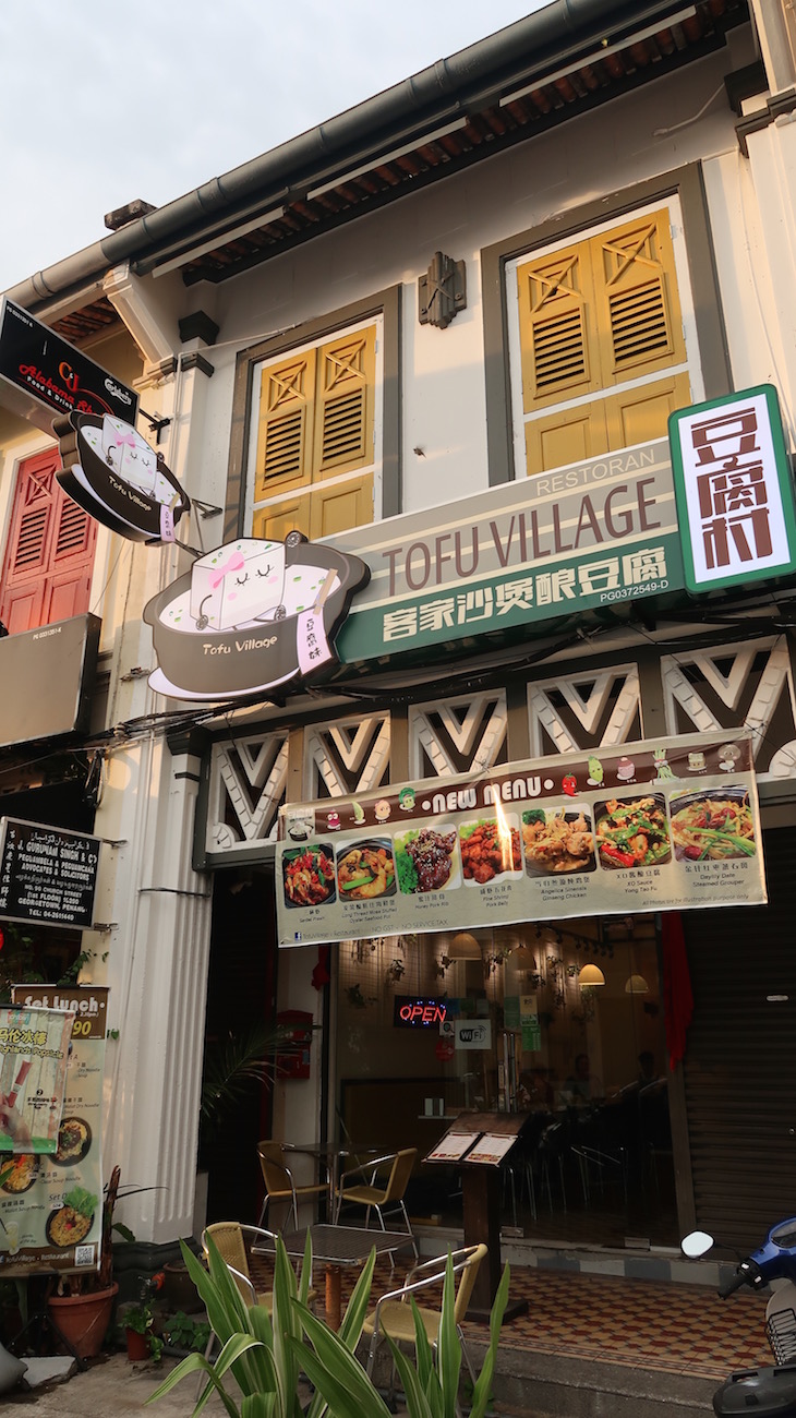 Especialista em tofu - George Town - Penang - Malásia © Viaje Comigo