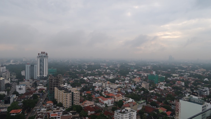 Vista do topo do Movenpick Hotel Colombo, Sri Lanka © Viaje Comigo