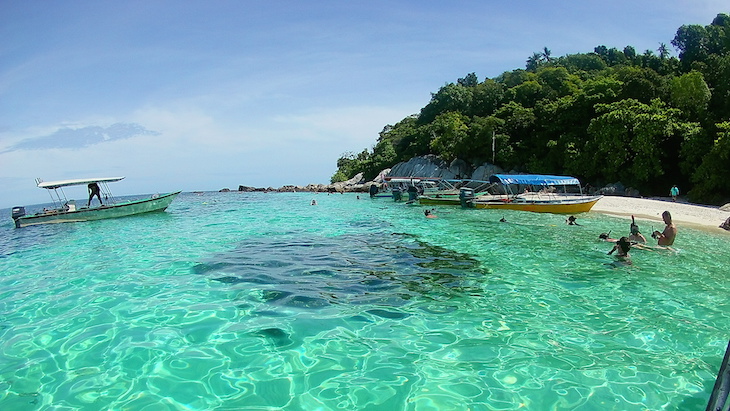 Snorkeling nas ilhas Perhentian - Malásia © Viaje Comigo