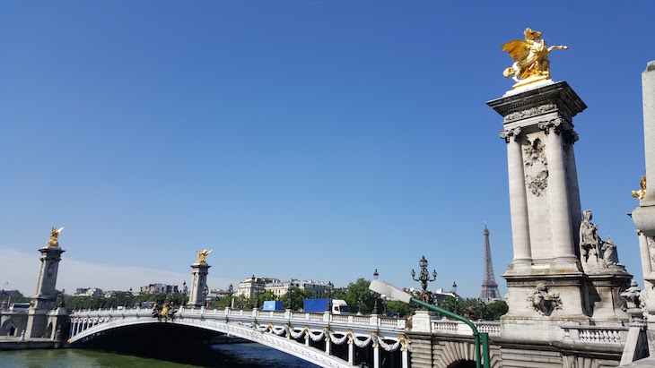 Ponte Alexandre III, Paris, França © Viaje Comigo