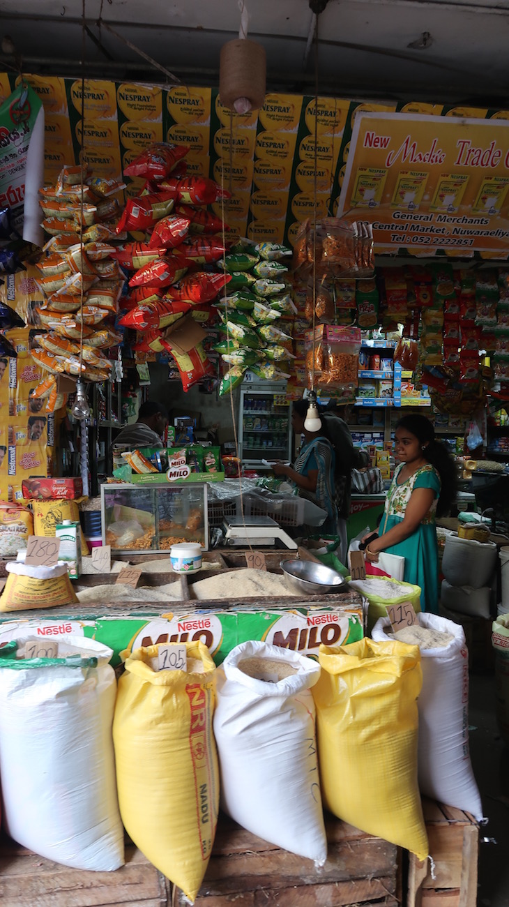 Mercado de Nuwara Eliya, a Little England do Sri Lanka