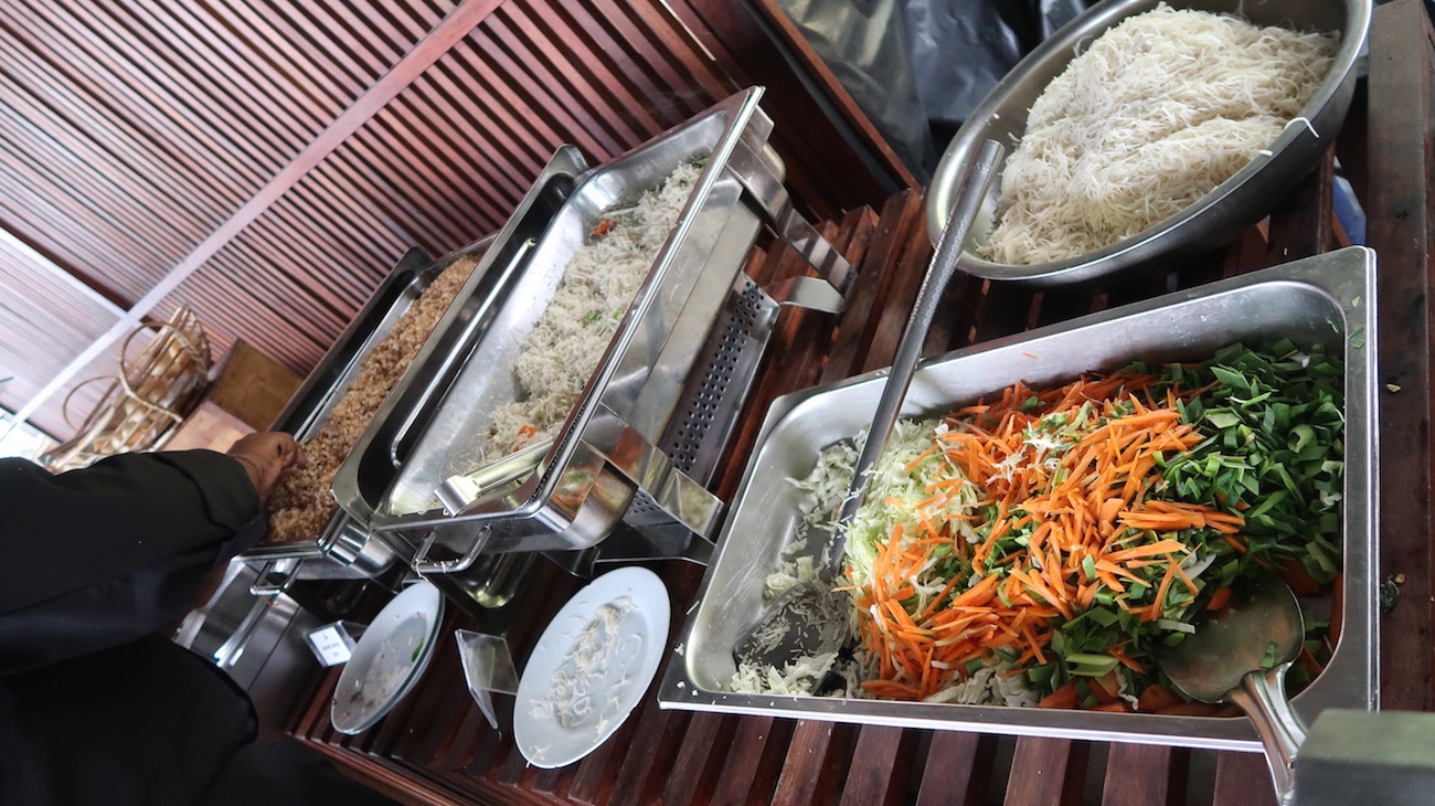 Comida no Oak Ray Tea Bush Hotel, Ramboda, Sri Lanka © Viaje Comigo