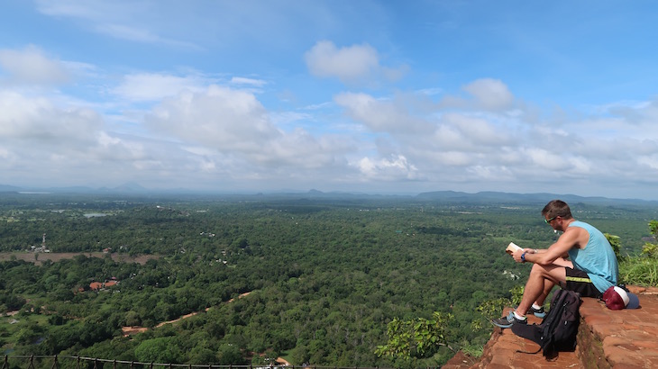 No topo de Sigiriya, Sri Lanka © Viaje Comigo