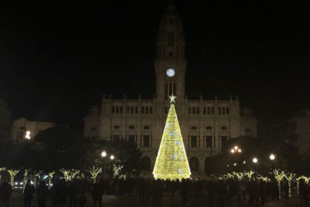 Árvore de Natal 2017 - Câmara do Porto © Viaje Comigo