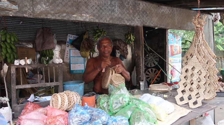 O vendedor do Sri Lanka © Viaje Comigo