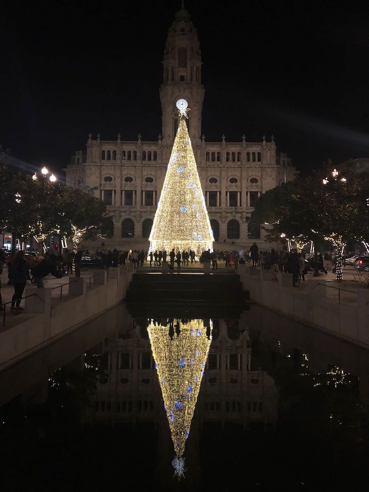 Árvore de Natal 2017 - Câmara do Porto © Viaje Comigo