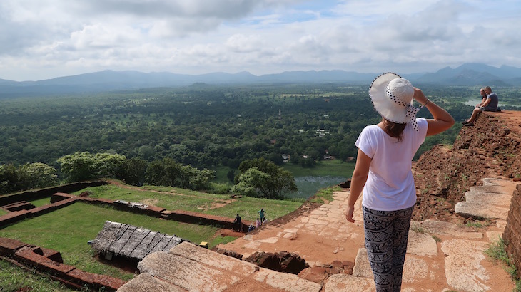 No topo de Sigiriya, Sri Lanka © Viaje Comigo