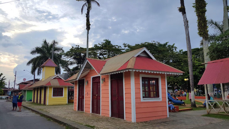 Parque Simon Bolivar - Isla Colon - Bocas del Toro - Panamá © Viaje Comigo