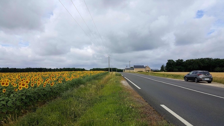 Na estrada Vale do Loire - França © Viaje Comigo