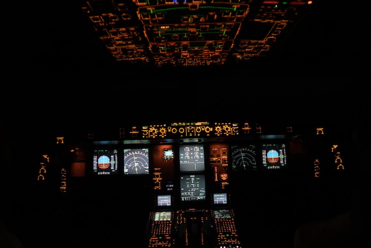 No cockpit - Retrojet TAP para Recife © Viaje Comigo