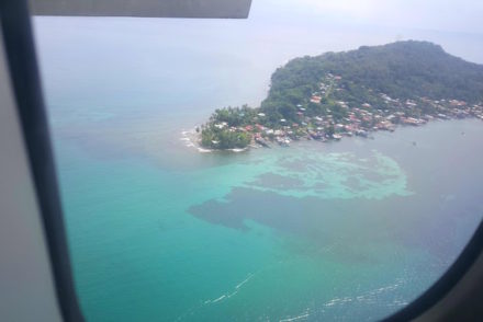Bocas del Toro - vista do avião - Panamá © Viaje Comigo
