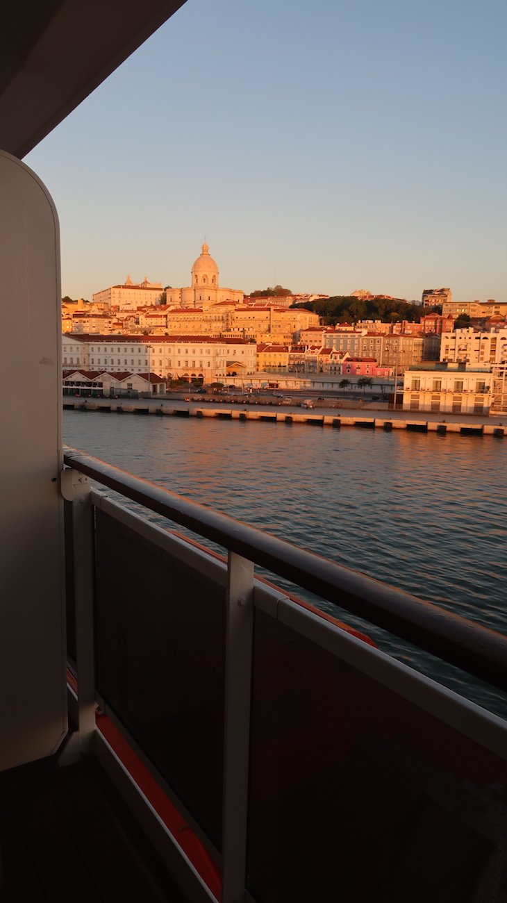 Chegar de cruzeiro a Lisboa © Viaje Comigo