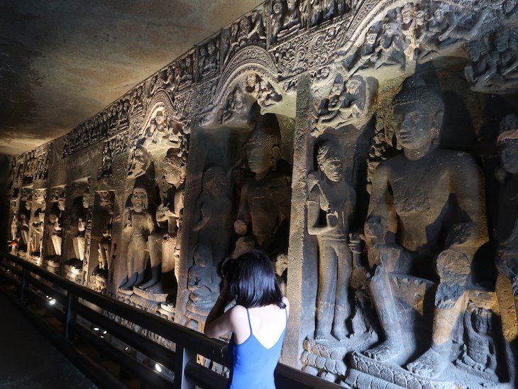 Grutas Ajanta - Aurangabad - Maharashtra - India © Viaje Comigo