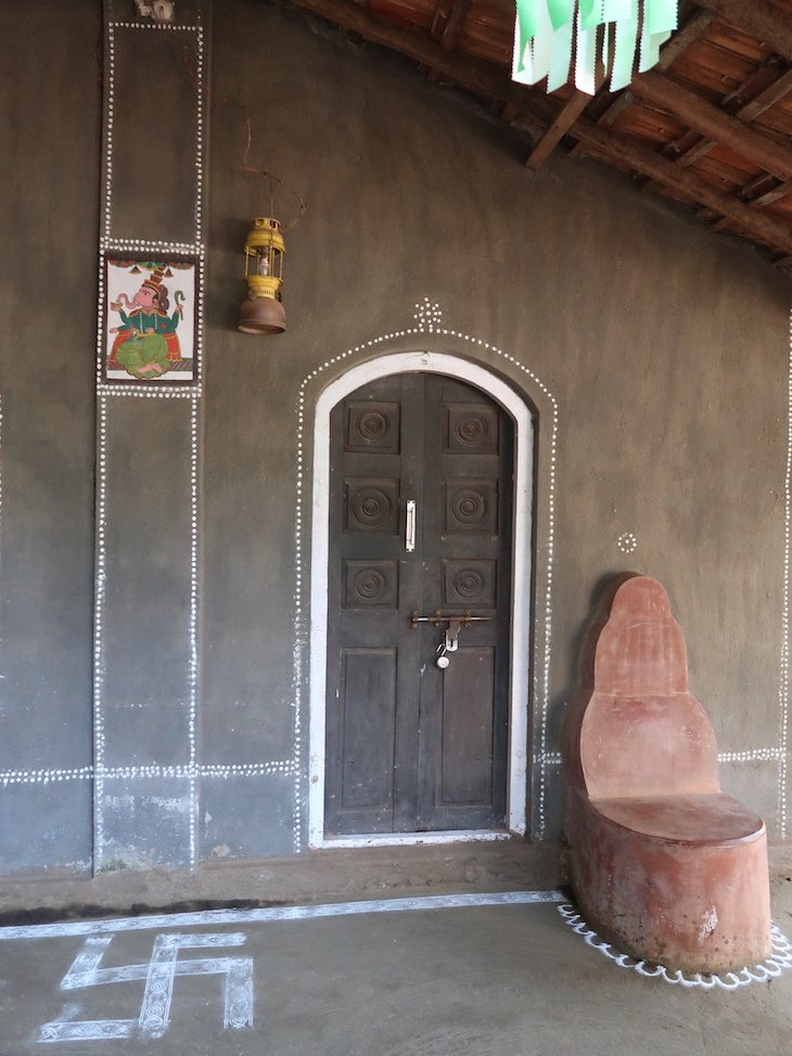 Entrada do Museu -Pinguli -Sindhudurg - India © Viaje Comigo