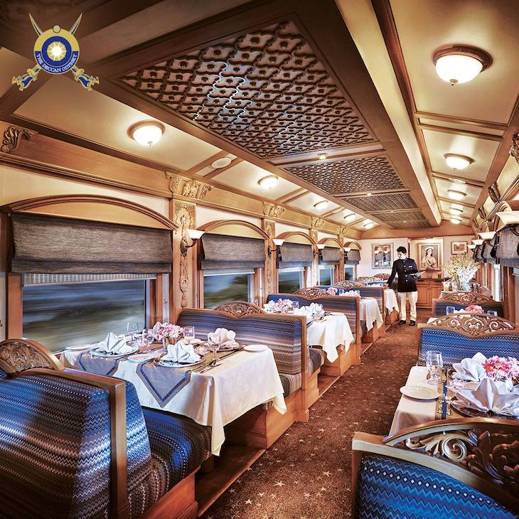 Comboio Deccan Odyssey - Direitos Reservados