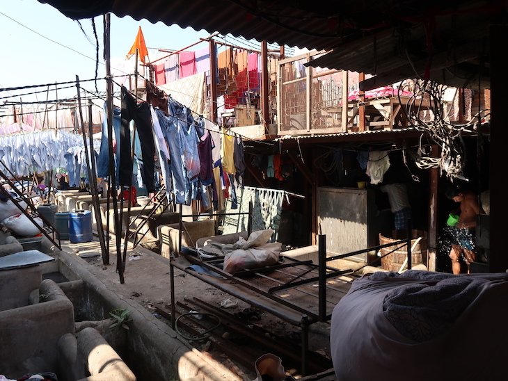 Lavandaria Dhobi Ghat - Bombaim - Índia © Viaje Comigo