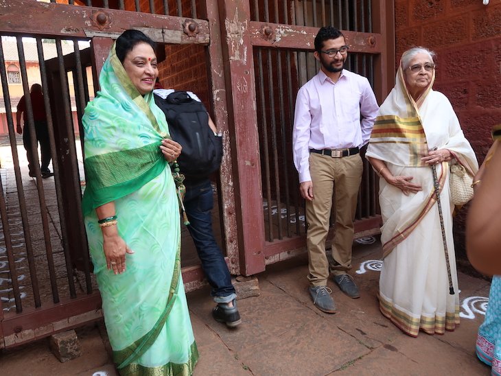 Familia real no Palácio Sawantwadi - Sindhudurg - India © Viaje Comigo
