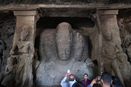 Grutas de Elephanta - Bombaim - India © Viaje Comigo