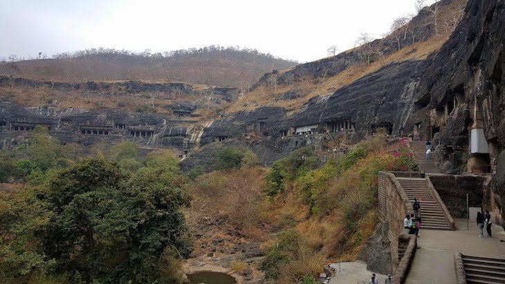 Grutas Ajanta - Aurangabad - Maharashtra - India © Viaje Comigo