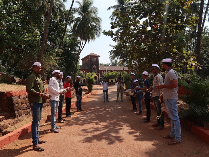 Receção no Palácio Sawantwadi - Sindhudurg - India © Viaje Comigo