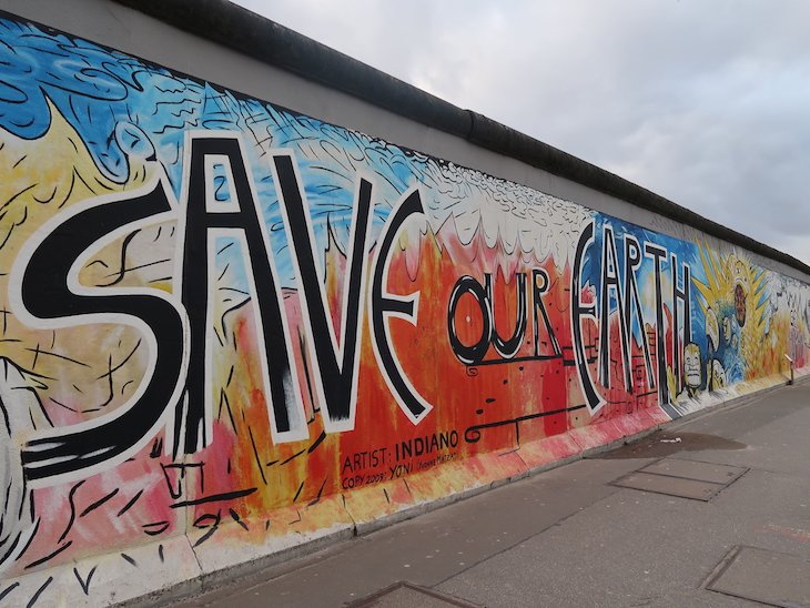 East Side Gallery - Muro de Berlim © Viaje Comigo