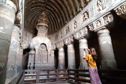 Grutas Ajanta - Aurangabad - Maharashtra - India © Viaje Comigo