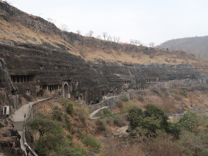 Grutas Ajanta - Aurangabad - Maharashtra - India © Viaje Comigo