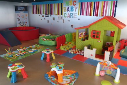 Sala para crianças no MSC Magnifica © Viaje Comigo