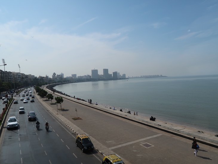 Beira mar de Bombaim - India © Viaje Comigo
