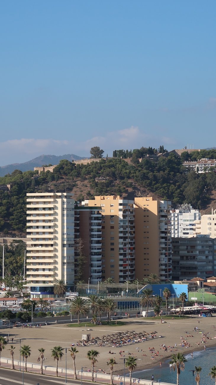 Vista para Málaga - MSC Magnifica © Viaje Comigo