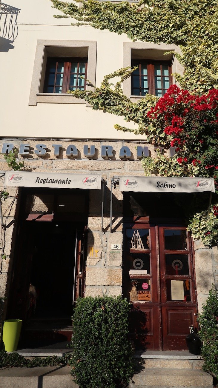 Selo Recomendado do Viaje Comigo no restaurante Sabino - Melgaço - Portugal