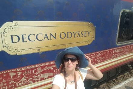 Susana no Deccan Odyssey - India © Viaje Comigo