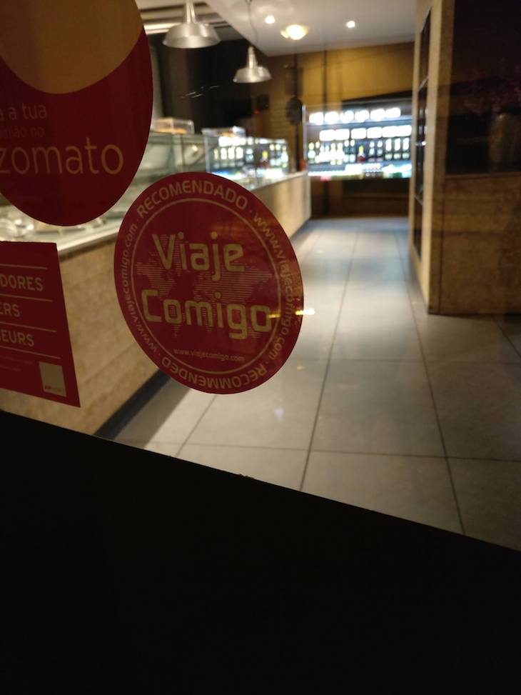 Selo Recomendado do Viaje Comigo no bbGourmet Antas - Porto - Portugal