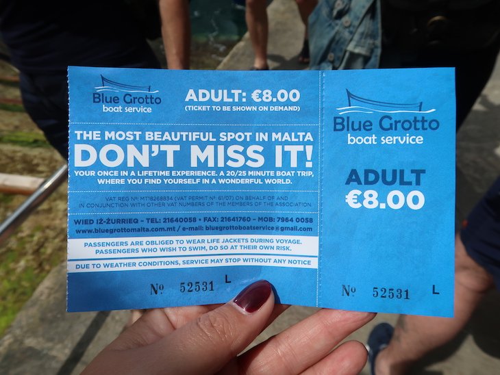 Blue Grotto - Gruta Azul - Malta © Viaje Comigo