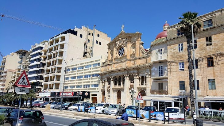 Sliema - - Malta © Viaje Comigo