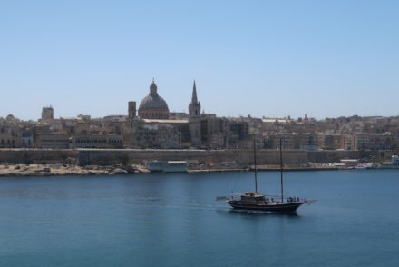 Vista de Valetta a partir de Sliema - - Malta © Viaje Comigo
