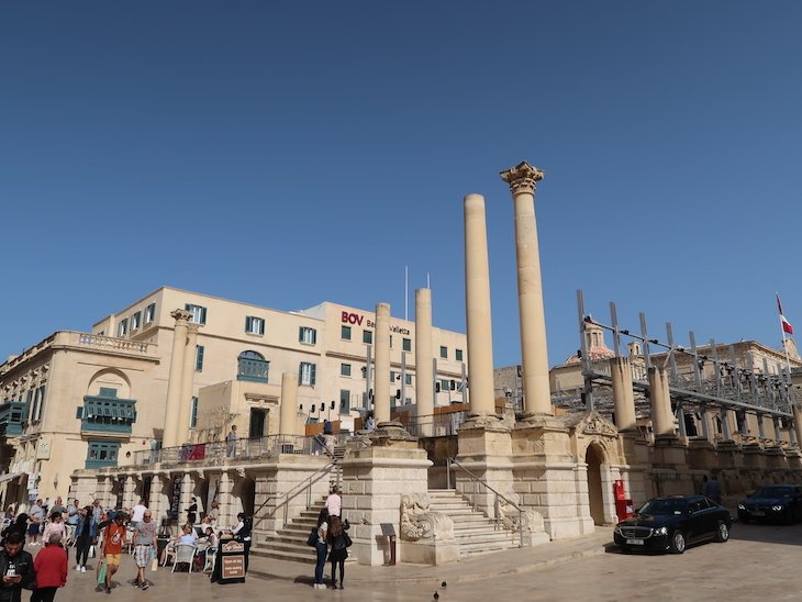 Teatro em La Valetta - Malta © Viaje Comigo