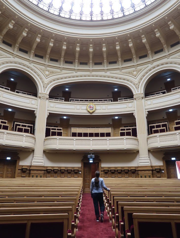 Sala do Palácio Patriarcal - Bucareste - Roménia © Viaje Comigo