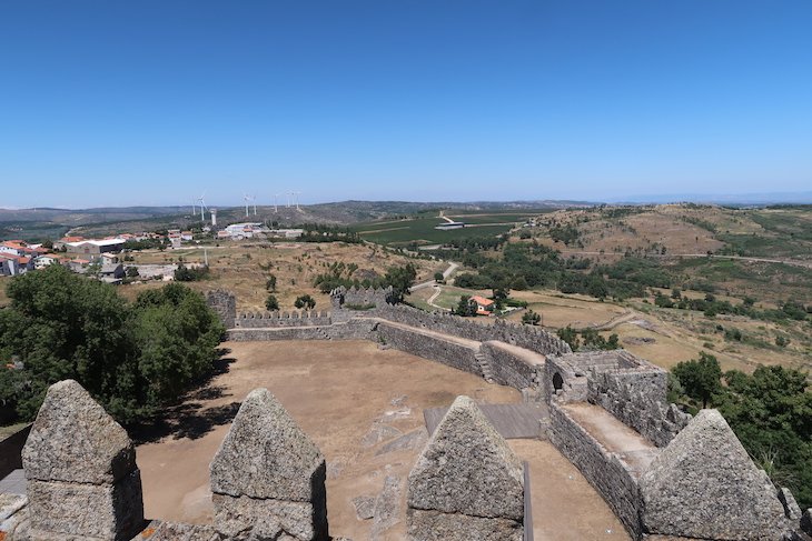 Vista do Castelo de Trancoso - Portugal © Viaje Comigo