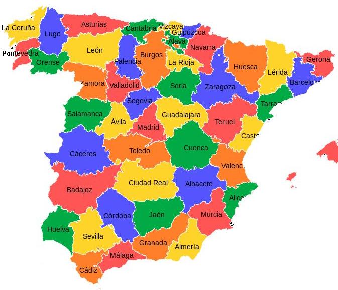 Províncias de Espanha 