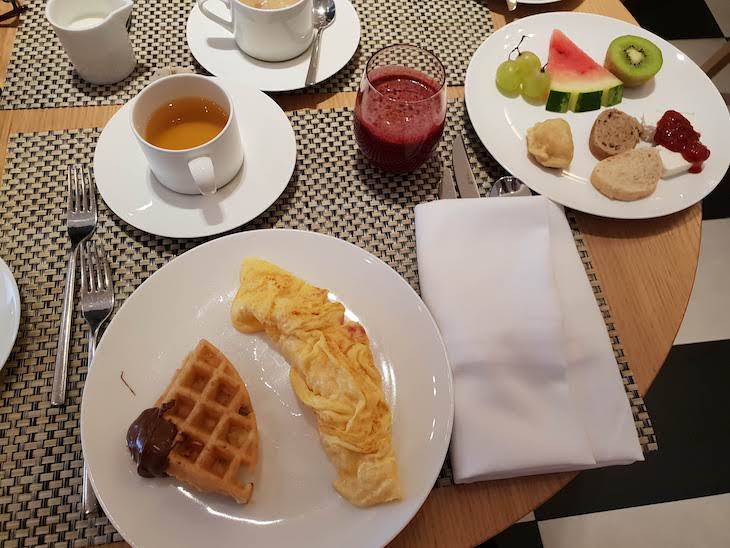 Pequeno-almoço do Hotel Sofitel Warsaw Victoria - Varsóvia - Polónia © Viaje Comigo