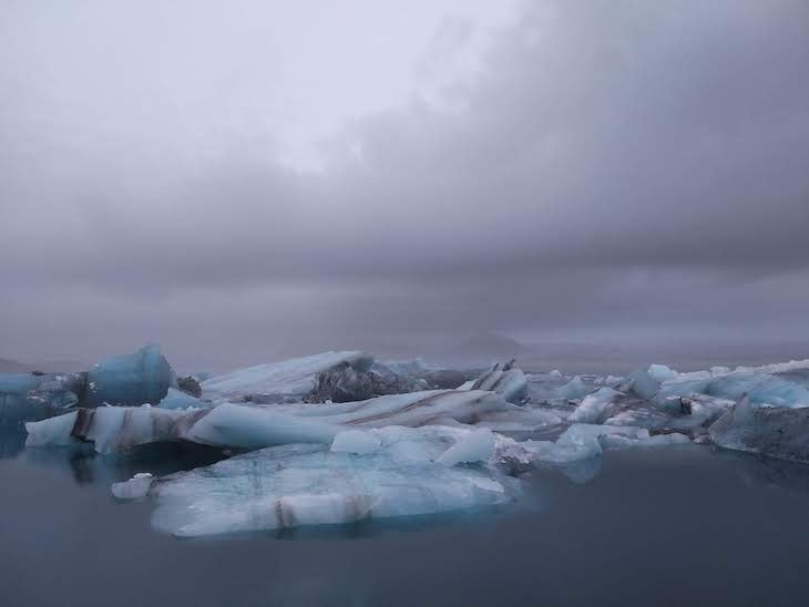 Glaciar Lagoon, Viagem à Islândia: testes do Galaxy A9, Samsung © Viaje Comigo