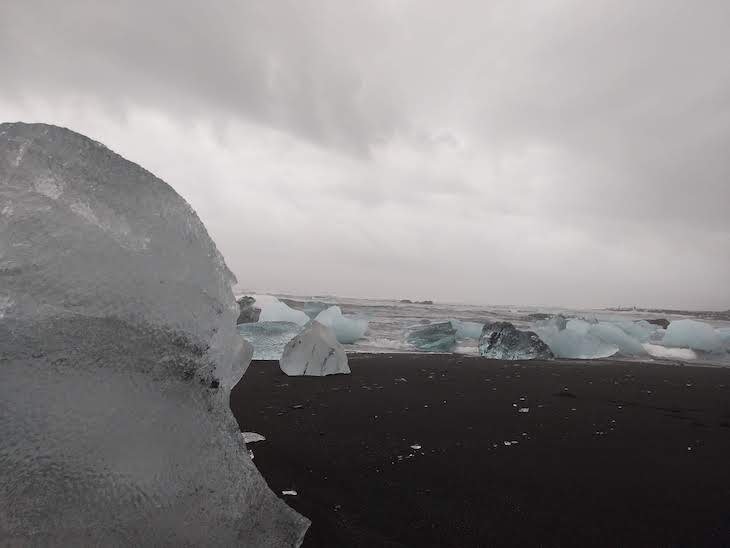 Praia dos Diamantes, Viagem à Islândia: testes do Galaxy A9, Samsung © Viaje Comigo