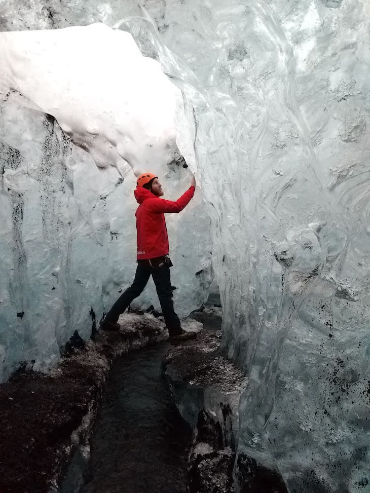 Grutas do glaciar - Viagem à Islândia: testes do Galaxy A9, Samsung © Viaje Comigo